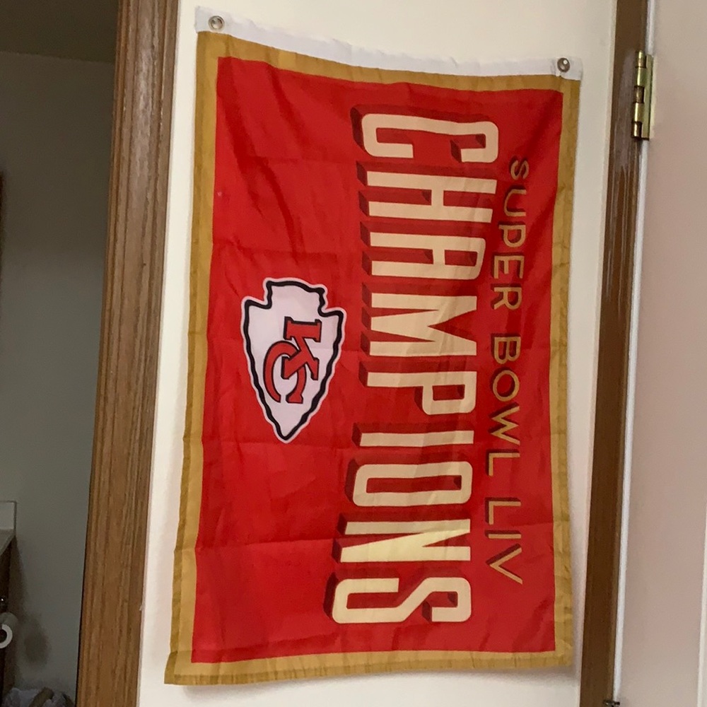 Chiefs Super bowl Champion Flag